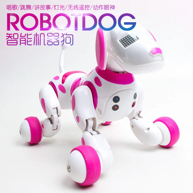 Remote Control Smart Sensing Toy Robot Dog Early Childhood Educational Parent And Child Interactive Remote Control Pet Light Inc