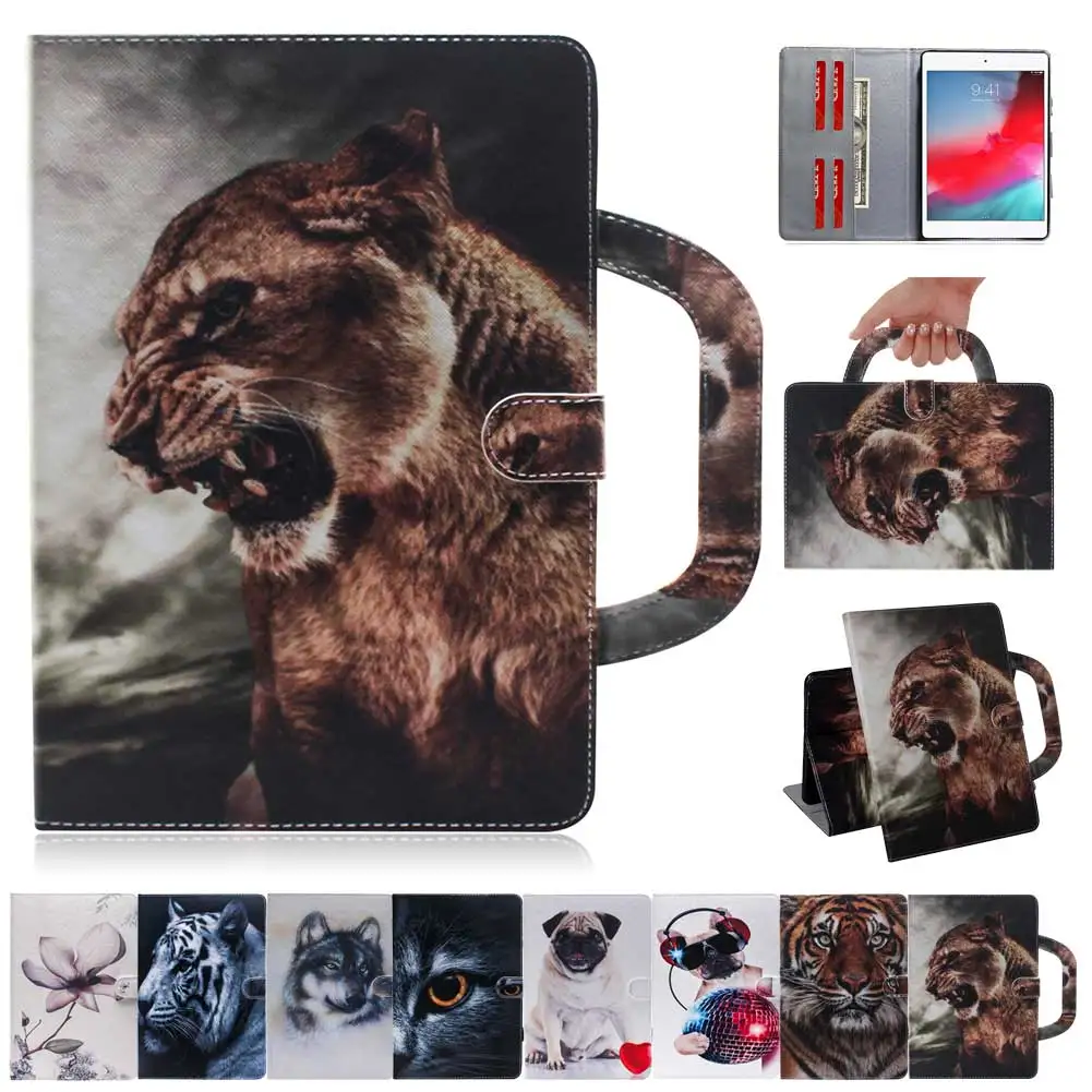 Printed PU Leather Flip Stand Cover For ipad pro 11 Protective Case Auto Sleep Wake Smart Cover For ipad pro 11 Case