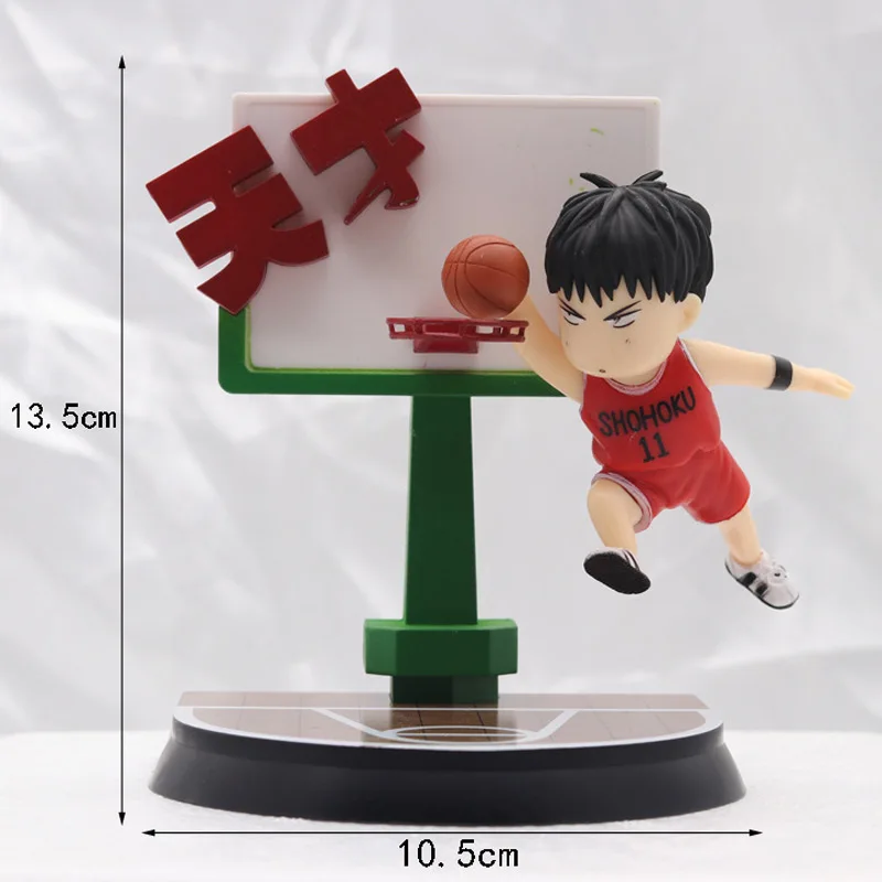 Basketball Player Slam Dunk Figure Shohoku Team PVC Doll Model Toy With Stand