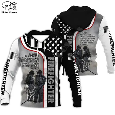Hoodies PLstar Cosmos пожарный мужской костюм супер герой Повседневный Спортивный костюм унисекс 3DPrint молния/толстовки/толстовка/куртка/для мужчин/для женщин s9 - Цвет: Hoodies