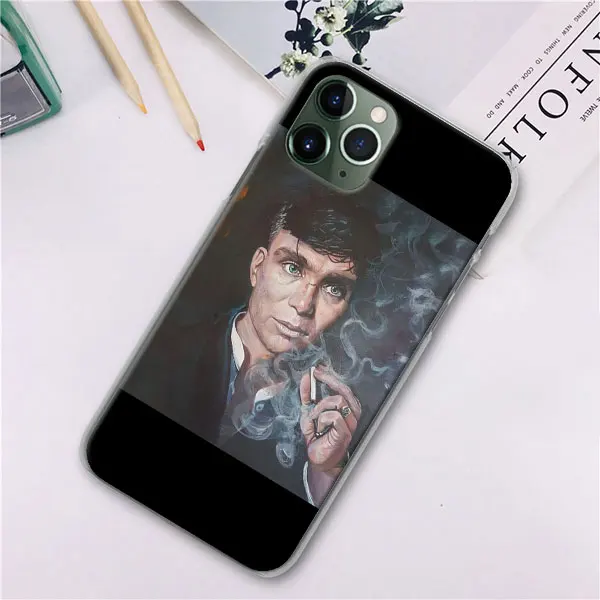 H06 Peaky bliners логотип с крестом телефонные чехлы для Apple iPhone 11 Pro Max X XR XS MAX 7 8 6 6s Plus 5 5S жесткий чехол - Цвет: H06