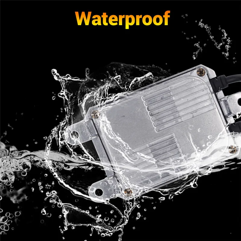 SUKIOTO 2PCS High Power 12V24V 100W Xenon HID Ballast Fast Start Block Ignition For Auto Car Truck Boat HID Headlight Bulb Kit (6)