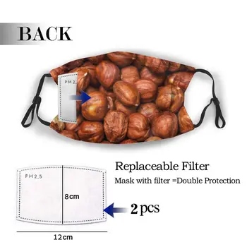 

protective mask with filter Nuts anti dust PM2.5 reuse adult teen child girl