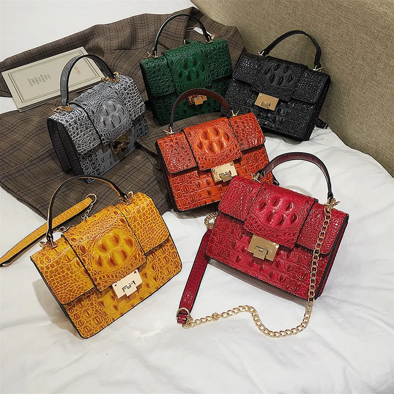 Роскошные сумки женские сумки дизайнерские Bolsa Feminina модные сумки через плечо женские сумки из крокодиловой кожи