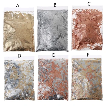 

20g Large Pack Metallic Foil Flakes Decor Paper Resin Mold Fillings Art Crafts