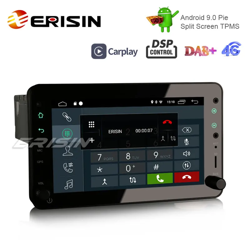 Erisin ES3020R " DAB+ Android 9,0 Авторадио gps OBD DSP CarPlay DVR для Alfa Romeo автомобиль Brera spider 159 Sportwagon