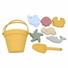 8Pcs Summer Beach Toys for Kids Soft Silicone Sandbox Set Beach Game Toy for Send Children Beach Play Sand Water Play Tools 3
