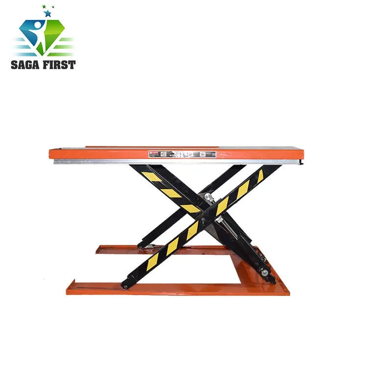 1Ton Lifting Capacity U Shape Scissor Lift Platform |