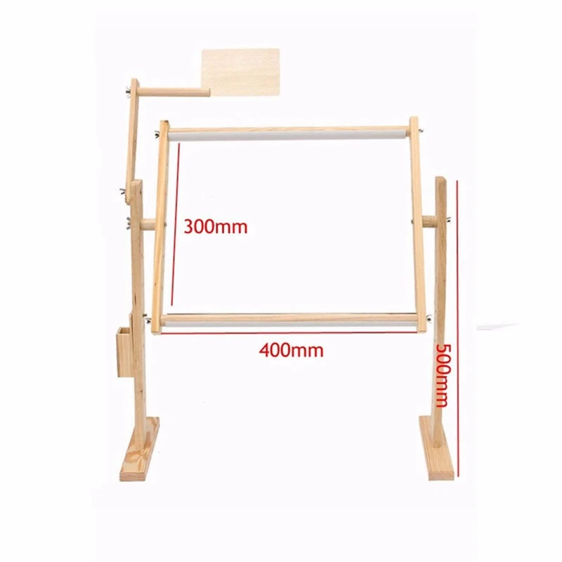 

Adjustment Solid Wooden Frames Tabletop Crossstitch Embroidery Floor Stand For Needlework Sewing Handmade Tools Cross Stitch Bra