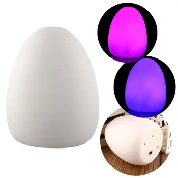 

LED Multi color Color Changing Colorful Egg Room Decor Baby Night Light