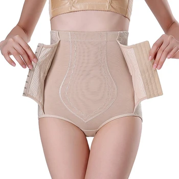 

High Quality Sexy Women Body Shaper Female Control Slim Sexy Shaped Underwear Tummy Corset High Waist Shapewear Panty Underwear