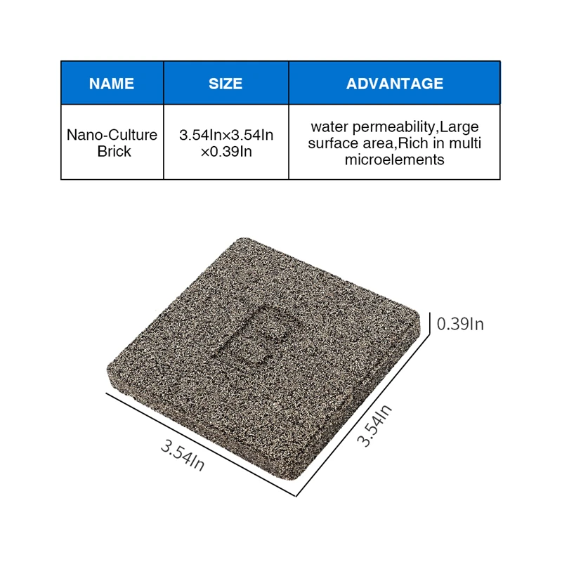 4 12PCS Ceramic Bio Media Nano-Bacteria Brick Energy Filter Bacteria House Filter Material Aquarium Nitrify Bacteria Biocycle