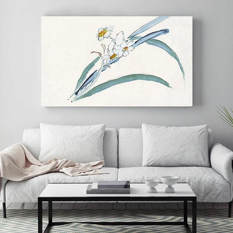 

Painting by digital art painting by digital hand painted in huang binhong flower painter living corridor decoration painting