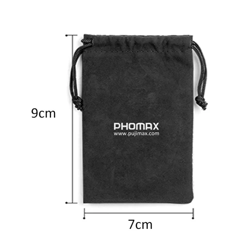 Black PHOMAX многофункциональная тканевая сумка для хранения подходит для зарядного устройства зарядный кабель наушники мелкие предметы тип шнура легко носить с собой - Цвет: Black