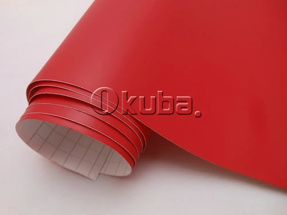 Dark Red Matte Vinyl Wrap Matt Red Vinyl Wrap Matte Vinyl Film Car Wrapping Sicker2