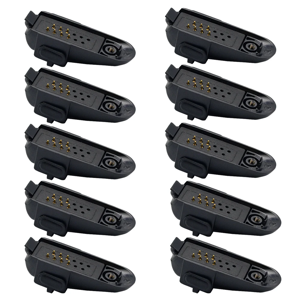 10pcs Аксессуары для рации, адаптер-конвертер для Baofeng 9700 A58 UV-9R UV9R Plus, адаптер для M интерфейса, 2Pin, порт для гарнитуры - Цвет: 10pcs