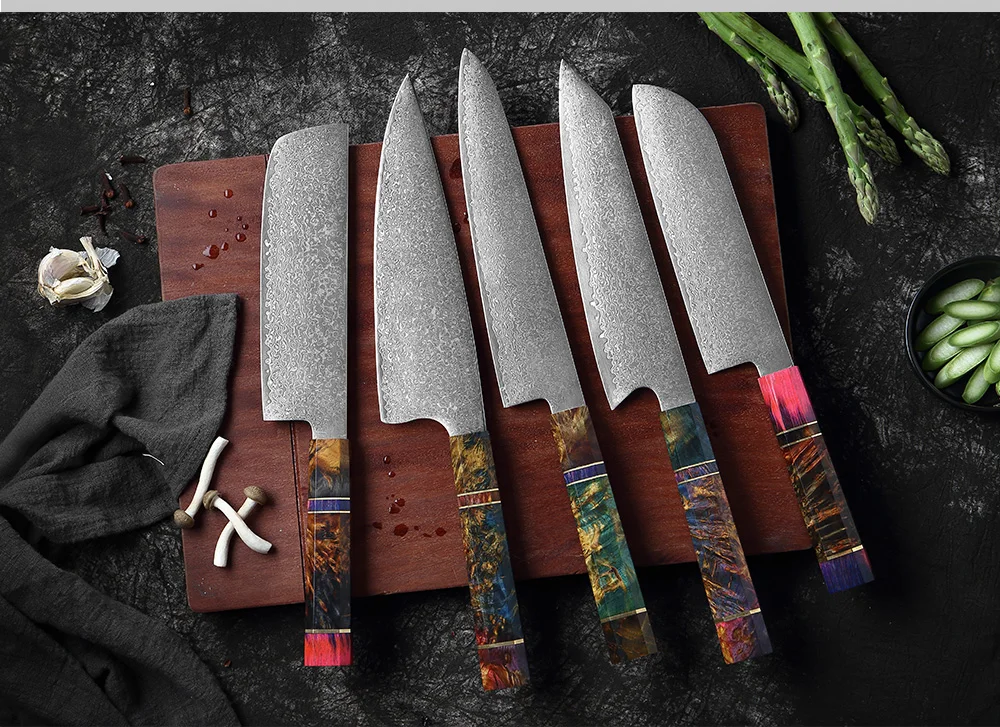 Special Design Damascus Steel Chef's Knife – Lumina Kitchen