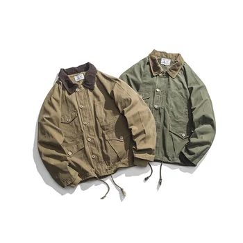 

2019 Autumn New Explosion Models Loose Tooling Trend Youth Harajuku Simple Men's Casual Student Shirt