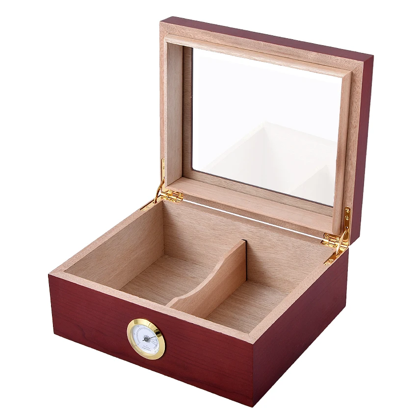 50 шт. большой емкости кедровый деревянный ящик для сигар ящик из твердой древесины увлажняющий постоянный влажность сигары коробка