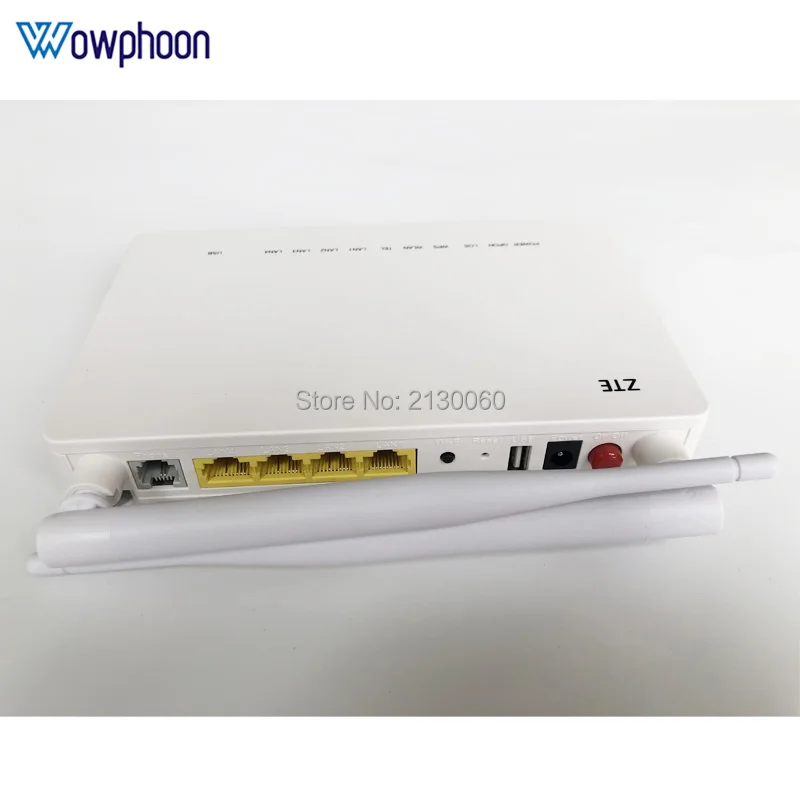 10pcs gpon ont router ZTE F660 V8 1GE+ 3FE+ USB+
