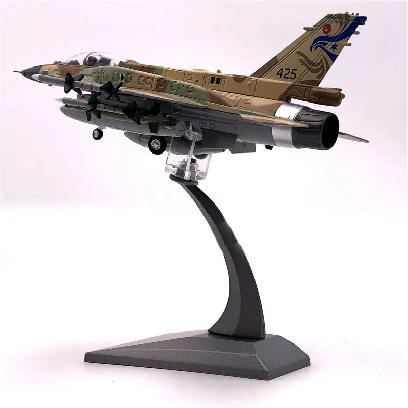 

Aircraft Model Diecast Metal 1:72 Israeli Air Force f-16i thunderstorm military fighter model Plane
