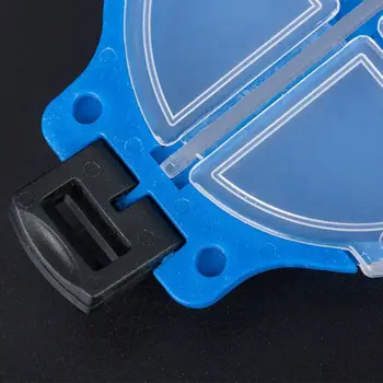 

Hot! High Quality Leo Fishing Tackle Box Turtle Shaped Fishing Accessories Box Take Hooks Rings Clips Snaps Soft Lures Pesca