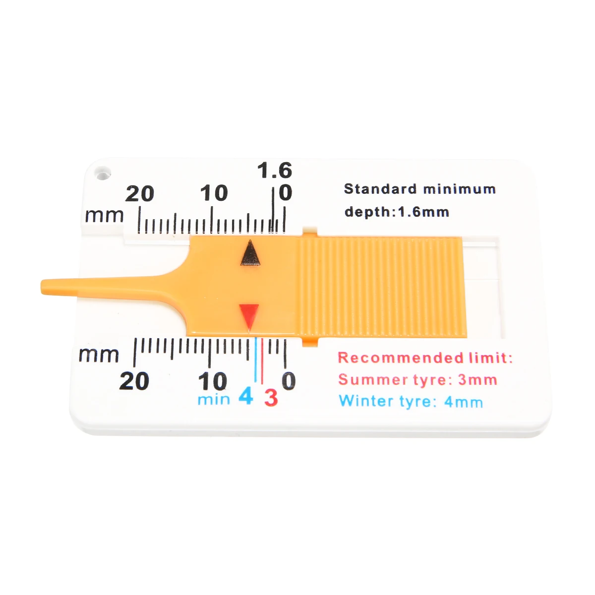 Car Tire Repair Tools 1pc Car Motorcycle Trailer Van Wheel Measure Tool Compact Tyre Tread Depth Gauge
