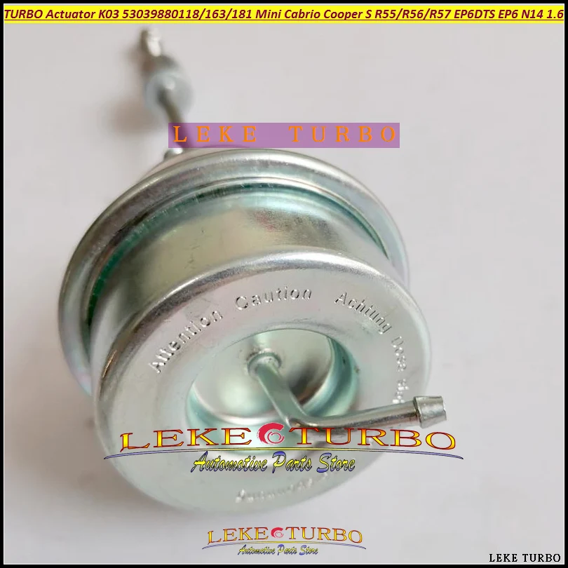 TURBO Actuator K03 53039880118 53039700118 53039880163 53039880181 For Mini Cabrio Cooper S R55 R56 R57 EP6DTS EP6 DTS N14 1.6L  (2)