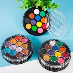 Design 36 Color Solid Watercolor Gouache Pigment Powder Art Solid Watercolor Set Art Supplies for Artist Painting Supplies