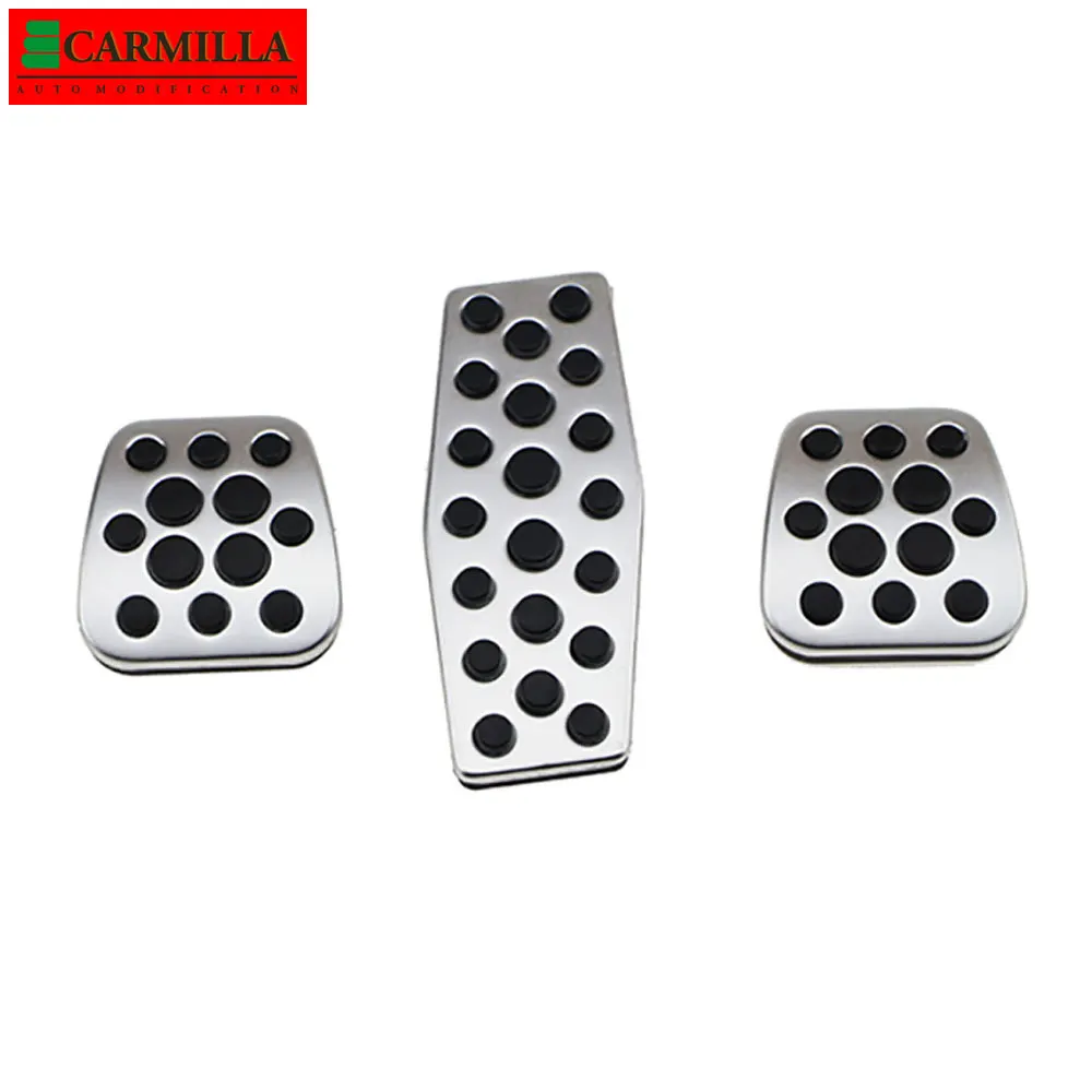Car Pedal Protector Carmilla AT MT for Chevrolet Malibu MK8 2012-Malibu XL-Gas Brake Cluth Pedals Cover Parts