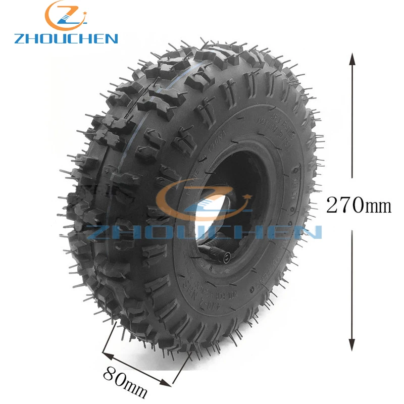 Мотоцикл Pdrts 4,10/3,50-4 410/350-4 ATV Quad Go Kart 47cc 49cc 4,10-4 шина внутренняя труба подходит для всех моделей 3,50-4 4"