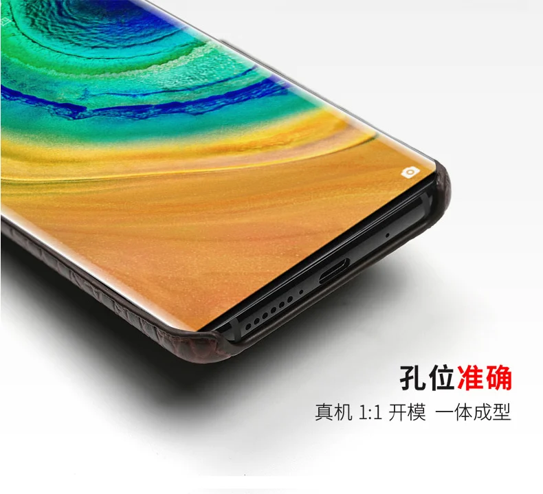 Чехол из натуральной крокодиловой кожи для телефона huawei mate 9 10 20 P9 p10 p20 p30 lite pro p smart