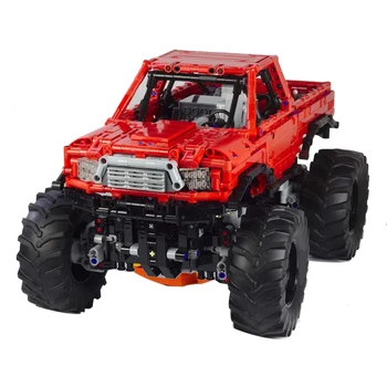 

Building Blocks Compatible MOC-26278 Monster Truck With Automated Differential Lock Technic Bricks Diy Toy Christmas Gift