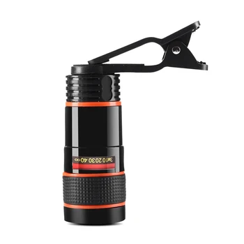 

8x18 Monocular Telescope Portable Handheld High Magnification Long Focus Lens Universal For Digital Camera Mobile Phones