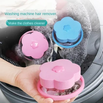 

Lint Catcher for Washing Machine Lint Trap Floating Hair Fur Catcher Laundry Reusable Hair Filter Lint Mesh Bag 1 Pcs