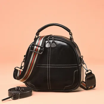 

Ladies New Casual PU Leather Handbags Crossbody Bags Fashion Vintage Woman Luxury Famous Brands Large Capacity Shoulder Bag Sac