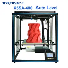 Tronxy X5SA-400 24 в 3D принтер DIY наборы автоматическое выравнивание сенсорный экран Тепловая кровать 400*400 мм