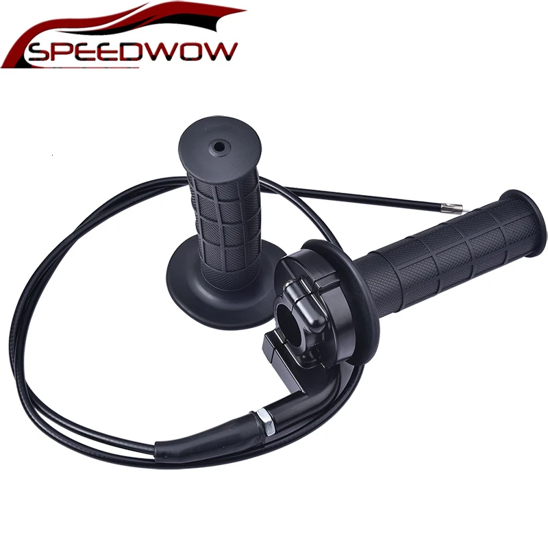 SPEEDWOW мотоциклетные ручки 7/8 &quot22 мм рукоятка с дроссельной заслонкой поворотным