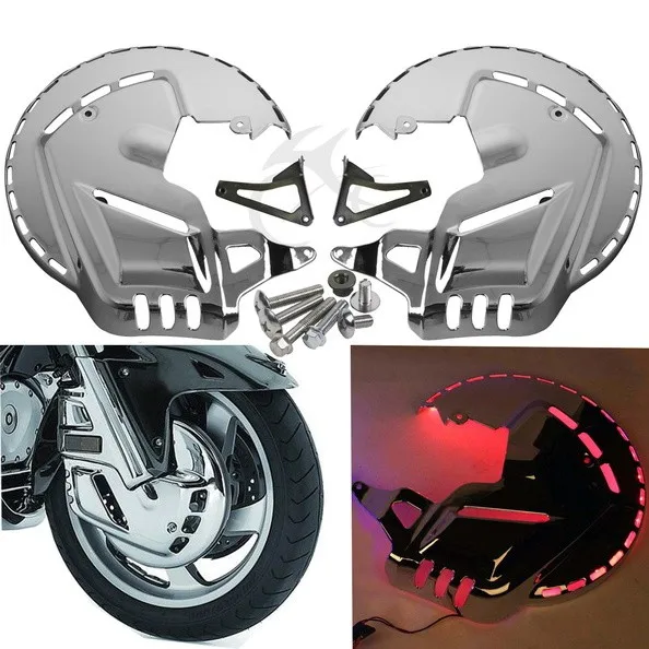 Аксессуары для мотоциклов Rotors Чехлы для Honda GOLDWING GL1800 с красным светодиодный
