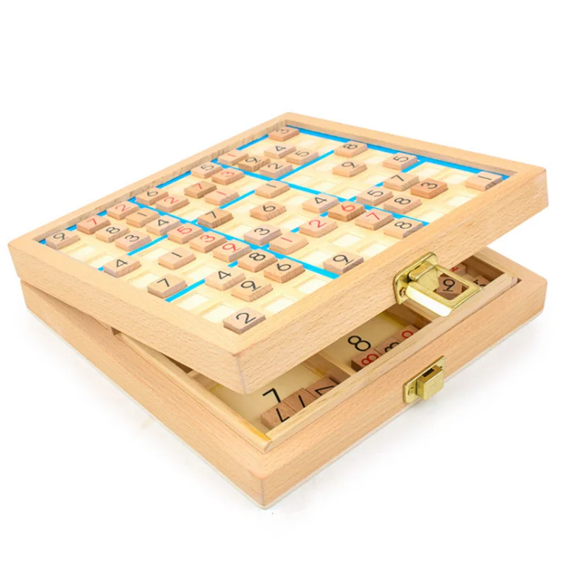 

Building Blocks of Three-in-One Sudoku Game Chess Four Six Sudoku Toy Adult Intelligence Parent And Child Tabletop Toys
