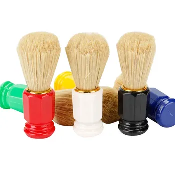 

High-quality Convenient And Practical Six Colors Bristle Men Shaving Brush For All Skin Types Razors & Shaving Accessories