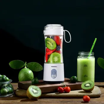 

Portable, personal size smoothie and smoothie, portable fruit machine 13 oz USB charging juicer, ice blender home /, 380 ml