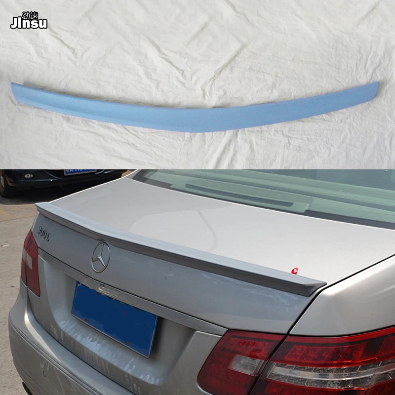 AMG стиль ПУ Грунтовка задний багажник спойлер для Benz E класс седан E200 E250 E350 2009- W212 автомобильный Стайлинг заднее крыло