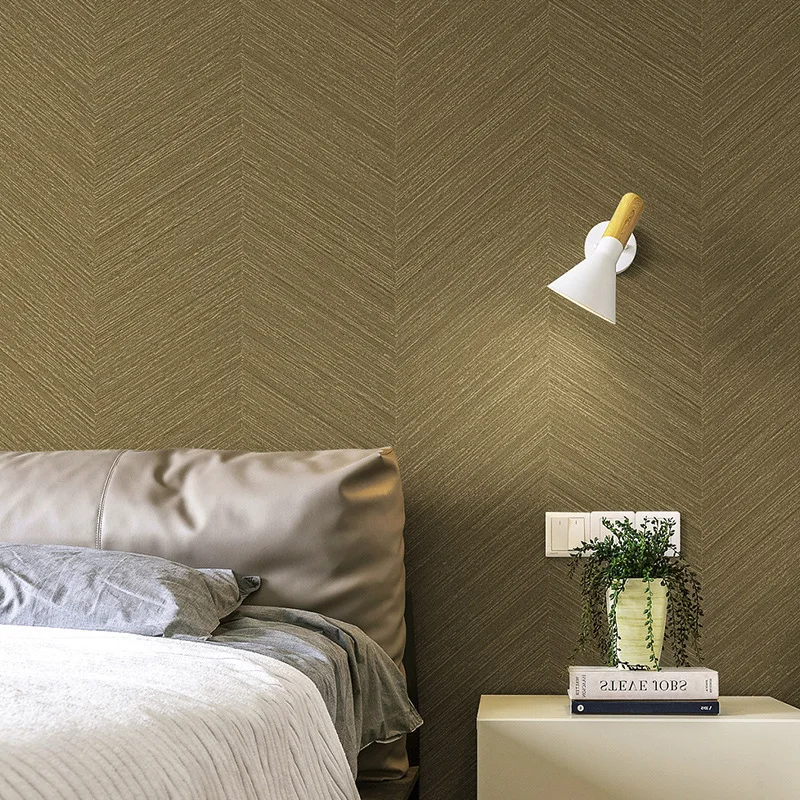 

Nordic Modern Ins Solid Color Wall Papers Home Decor Non Woven Wallpaper for Living Room Bedroom Walls Mural papel de pared