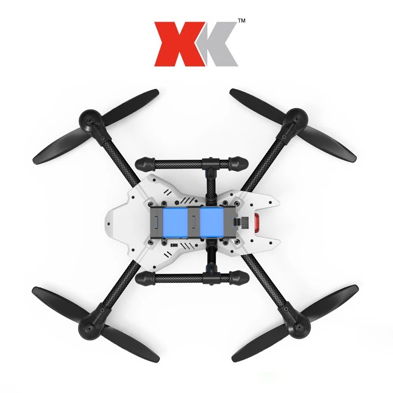 XK X251 2,4G 4CH 6-осевой гироскоп с бесщеточным двигателем 3D 6G режим светодиодный свет Dazzle RC дроны Квадрокоптер RTF
