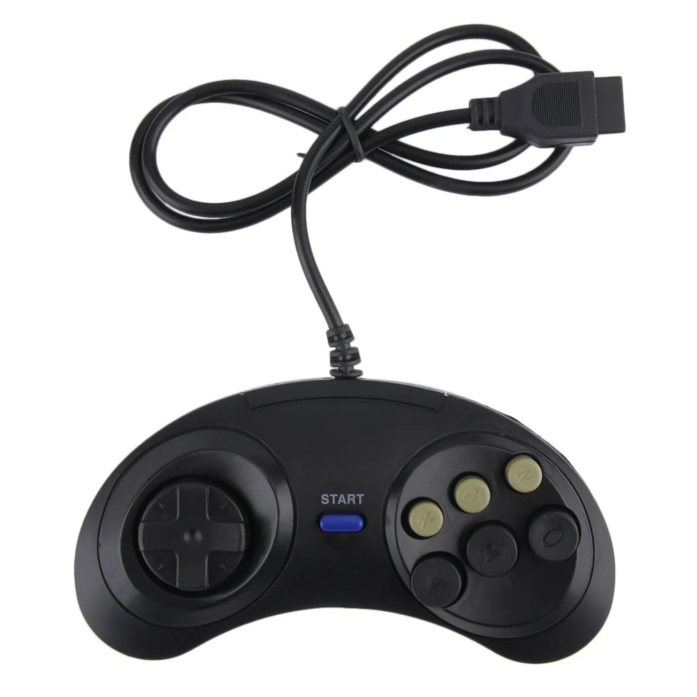 

Game controller for SEGA Genesis for 16 bit handle controller 6 Button Gamepad for SEGA MD Game Accessories