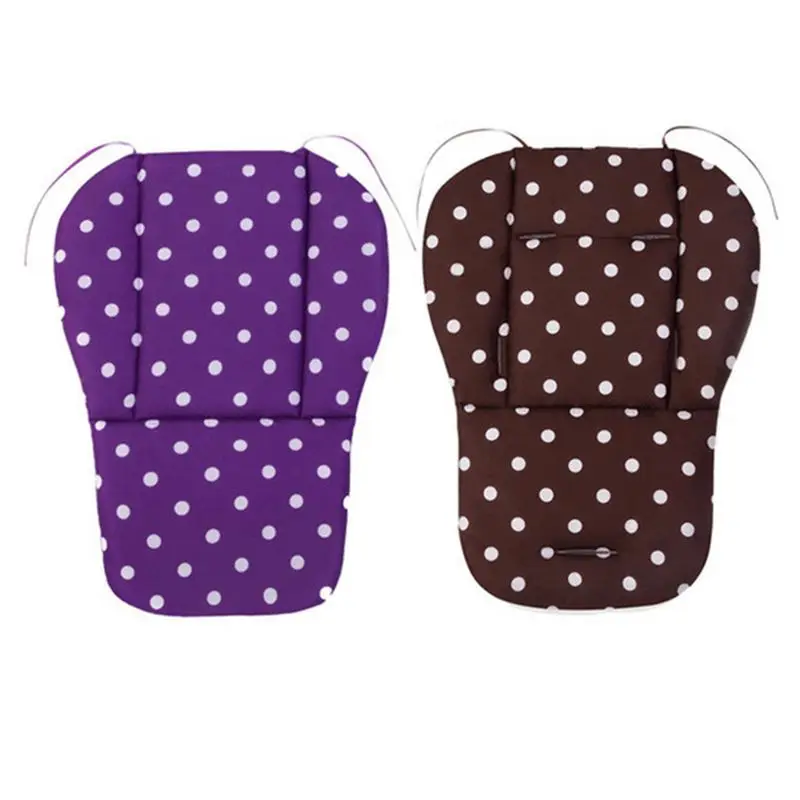 

Kids Carriage Dining Chair Safety Seat Back Warm Double-sided Cotton Pad Universal Thickening Cushions Baby Stroller Cushion