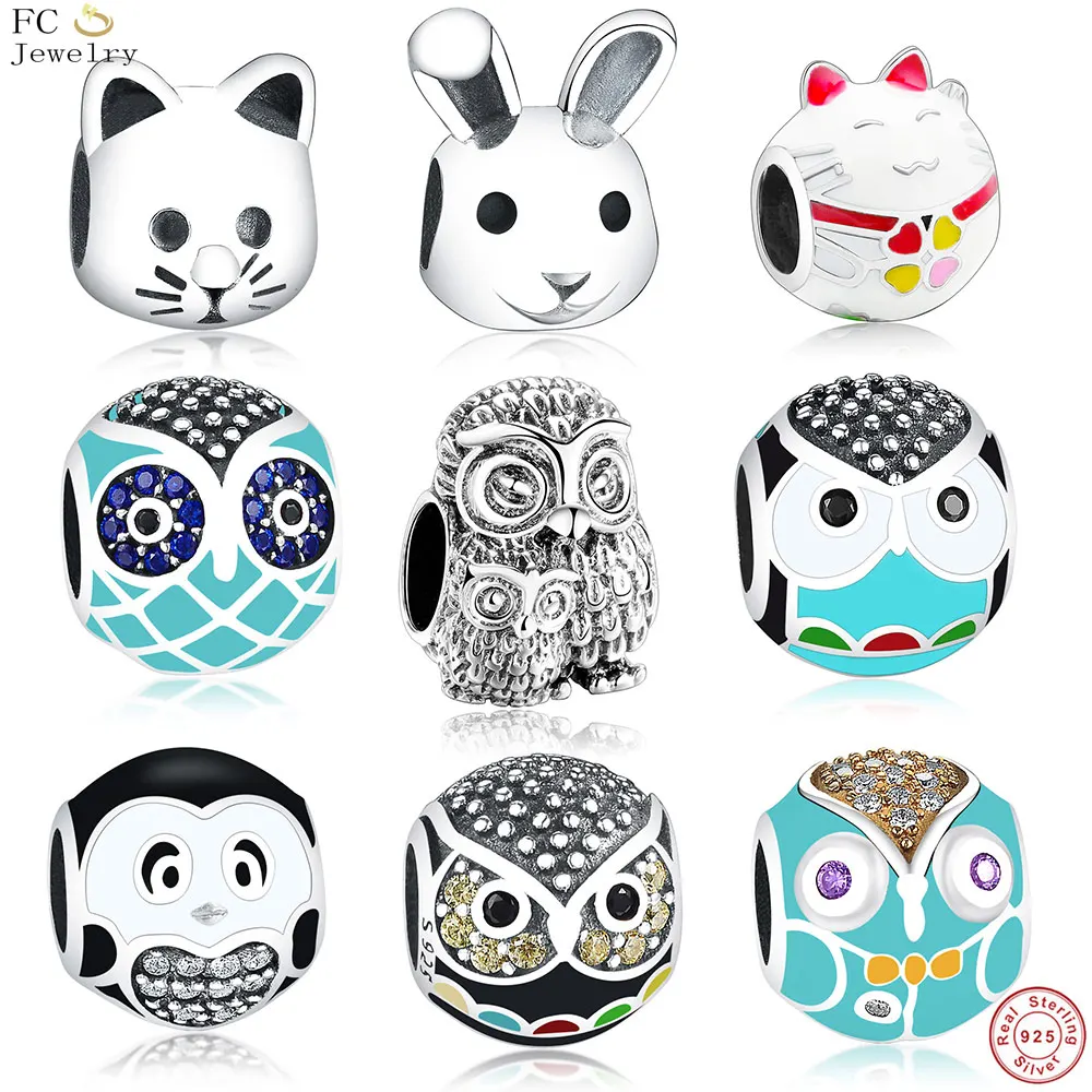 FC Jewelry подходит для оригинального бренда очаровательные браслеты 925 пробы