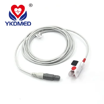 

Direct Resuable Compatible PM9000 Pediatric Finger Clip SpO2 Sensor 3m 5 Pin