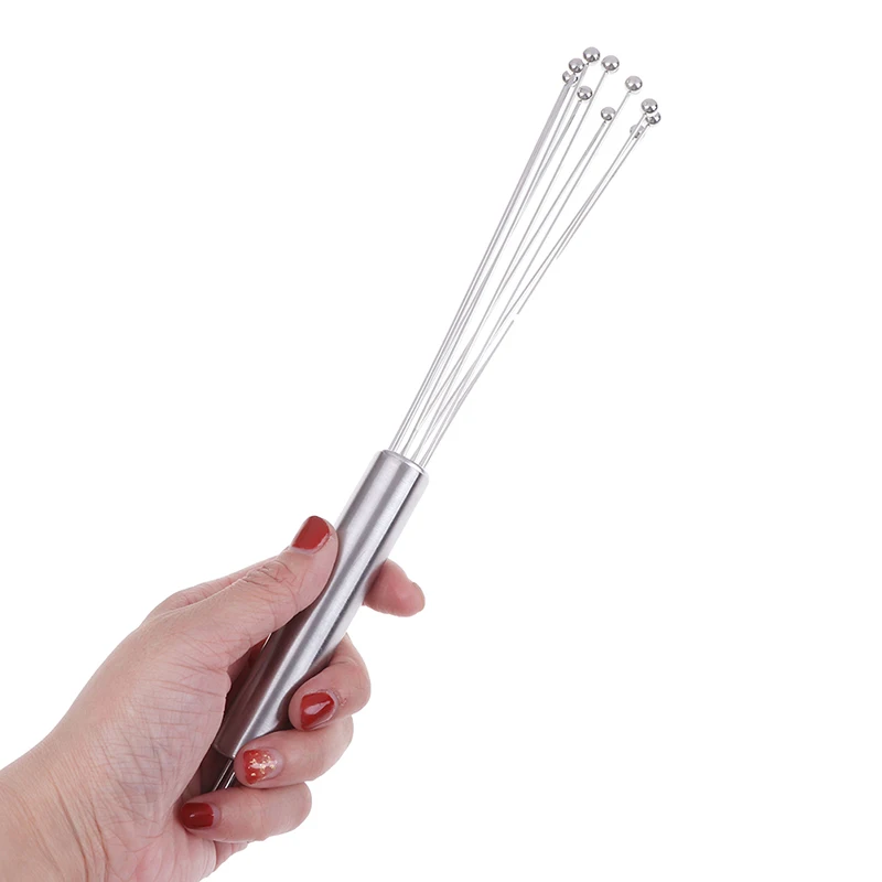 Drink Whisk Mixer Egg Beater 1PCS Stainless Steel Egg Beaters Kitchen Tools Hand Mixer Cooking Foamer Wisk Cook Blender egg beater,food mixer,rotary whisk,electric whisk,handheld electric whisk,wire whisk